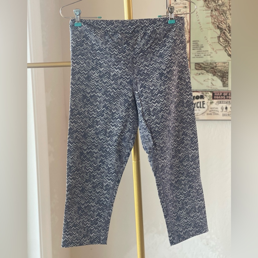 Multi-Colored, Patterned Leggings - image 1